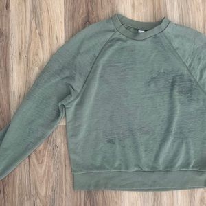 Camo Printed Pullover Sweatshirt